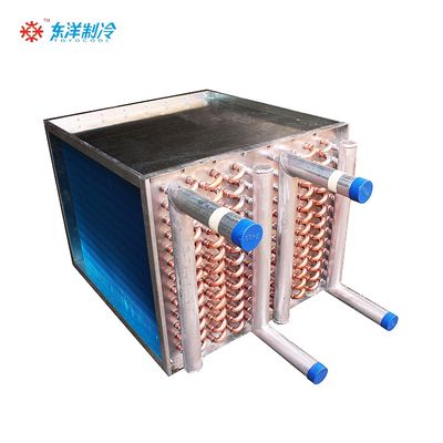 220V 380V Condensateur à nageoires et tubes Condensateur à nageoires personnalisé